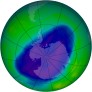 Antarctic Ozone 1993-09-17